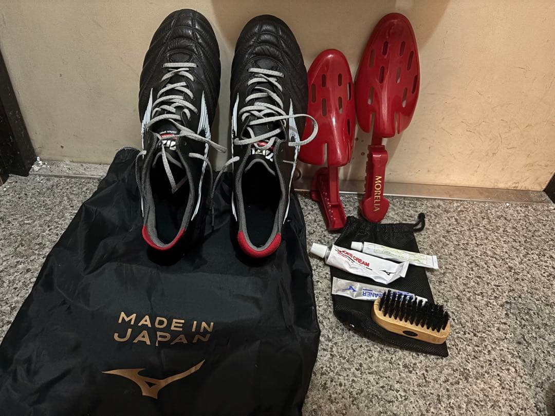 【MIZUNO】モレリアネオ3 JAPAN 【お手入れセット/シューキーパー付】