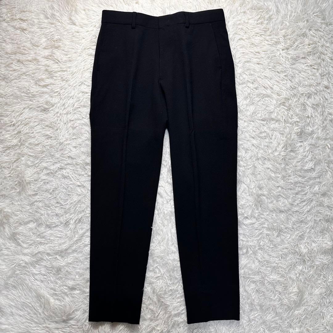 未使用級 現行 ポールスミス セットアップ 黒 総裏 L 秋 冬