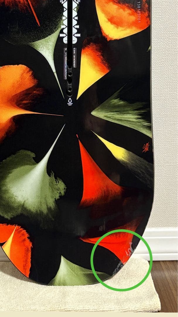 な*6様 BURTON DEJA VU バートン デジャヴ フライングV ダブキ