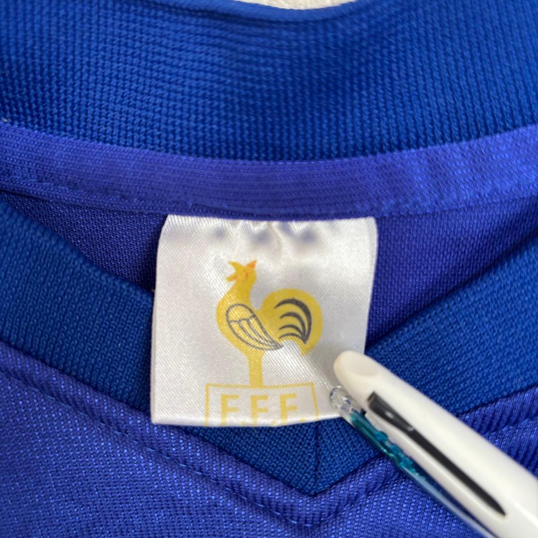 希少✨フランス代表ジダンユニフォーム　トレーニングウェア ジダン　速乾　メッシュ
