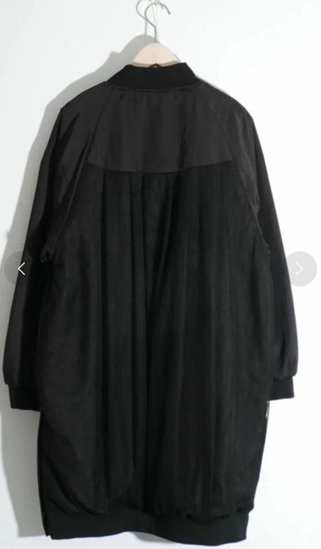 ScoLar スカラー 蝶花刺繍チュール重ねブルゾン ブラック 完売品