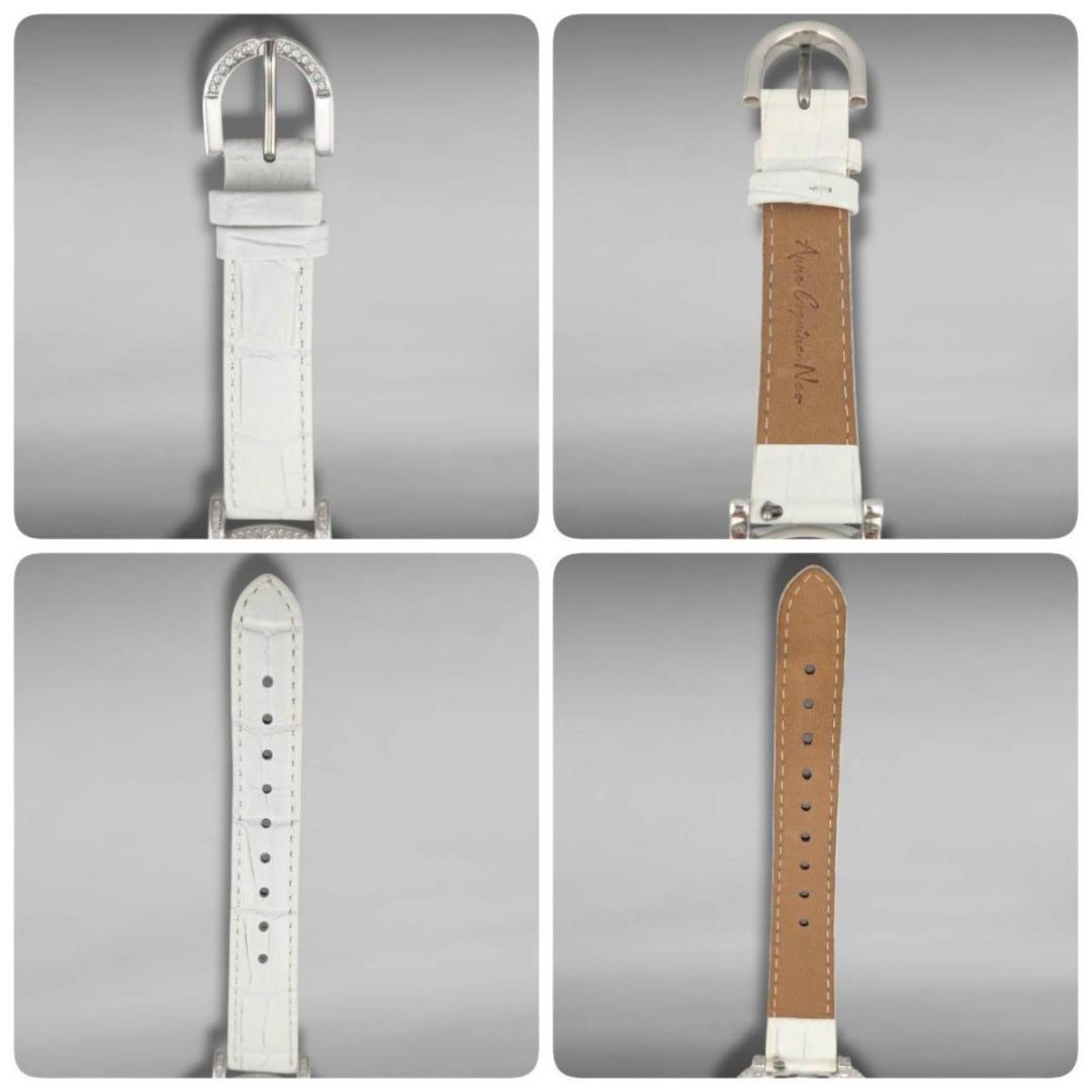 【新品電池・稼働・極美品】アンコキーヌネオ スワロフスキー イエロー ぐるぐる