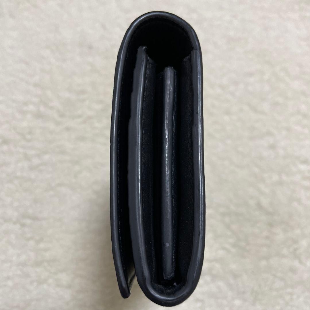 SAINT LAURENT　サンローラン　長財布　ブラック　クロコ　極美品‼️