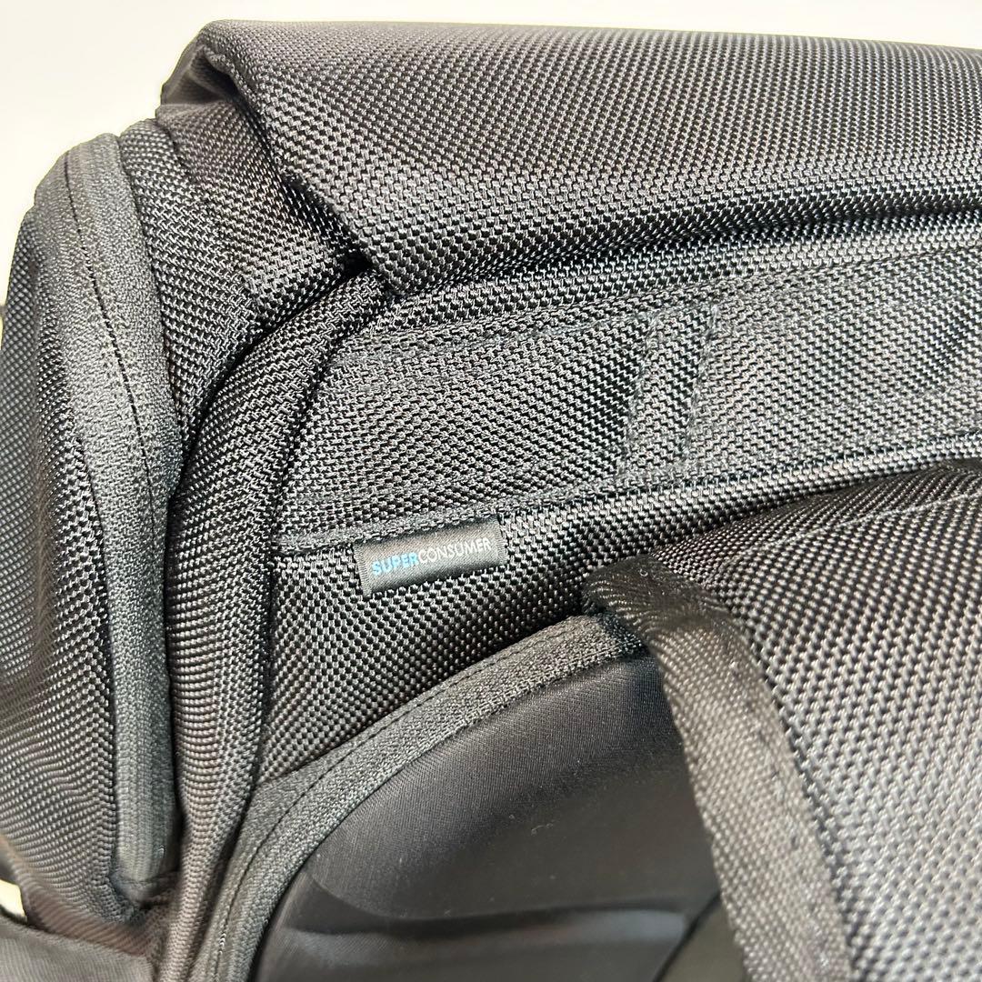 美品❗️SUPER CONSUMER かわるビジネスリュック　2way 黒
