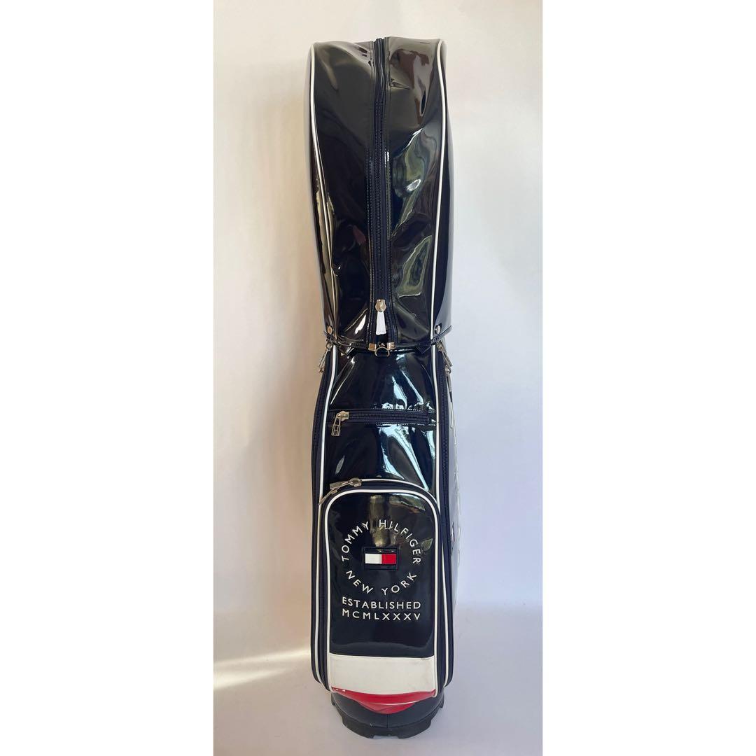 トミーヒルフィガー　ゴルフバッグ　ネイビー　THMG2FC2