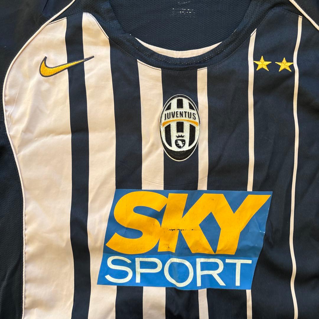【希少】ユベントス 04/05 アウェイユニフォーム NIKE Lサイズ スカイ