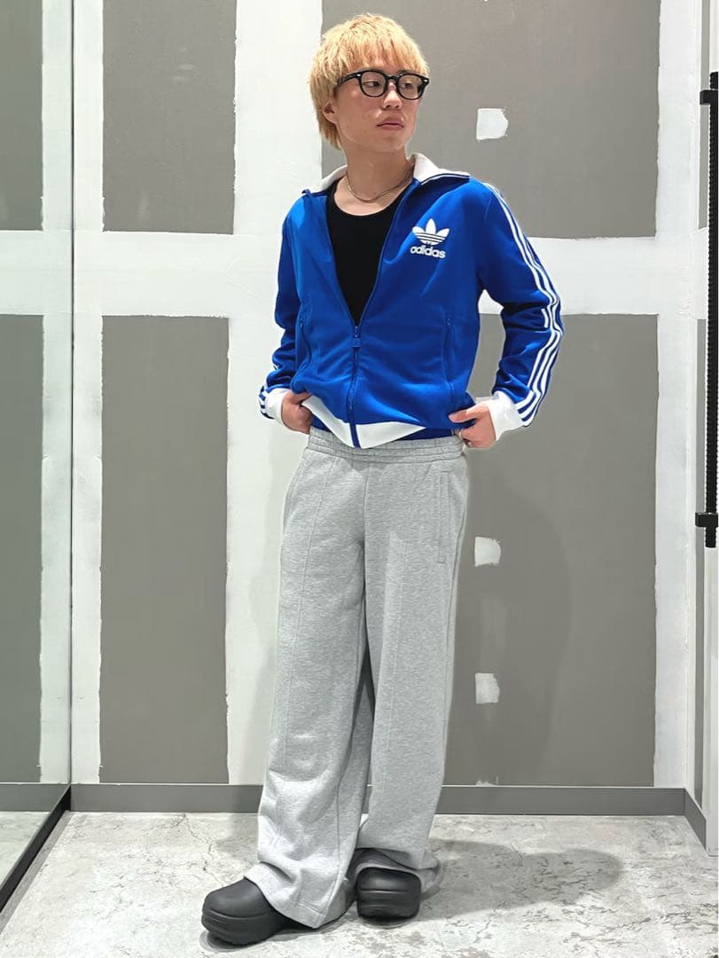 adidas ベッケンバウワートラックトップ　ブルー　3XL