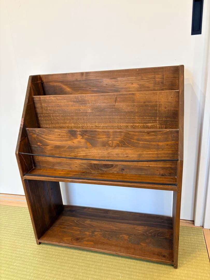 nico and … ニコアンド マガジンラック 本棚 絵本棚