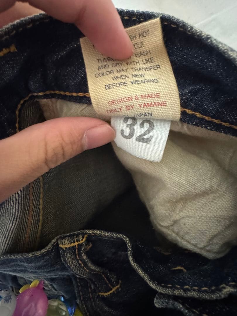 エビス　ピンク　デニムショートパンツ　ビックカモメ