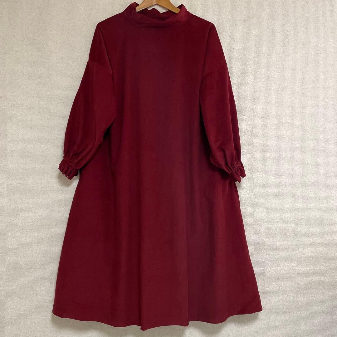 花*花様　コーデュロイ　ワンピース