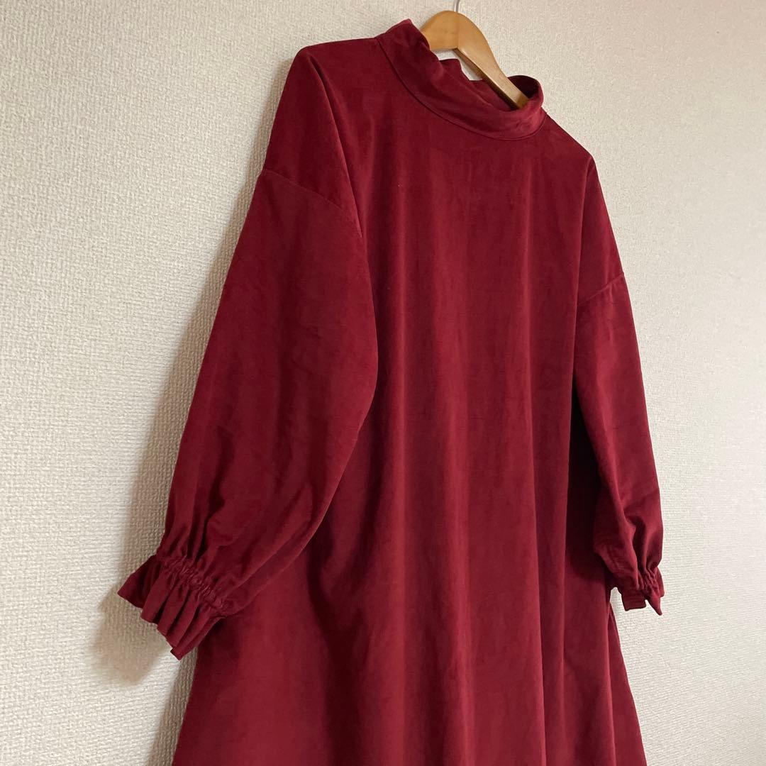 花*花様　コーデュロイ　ワンピース