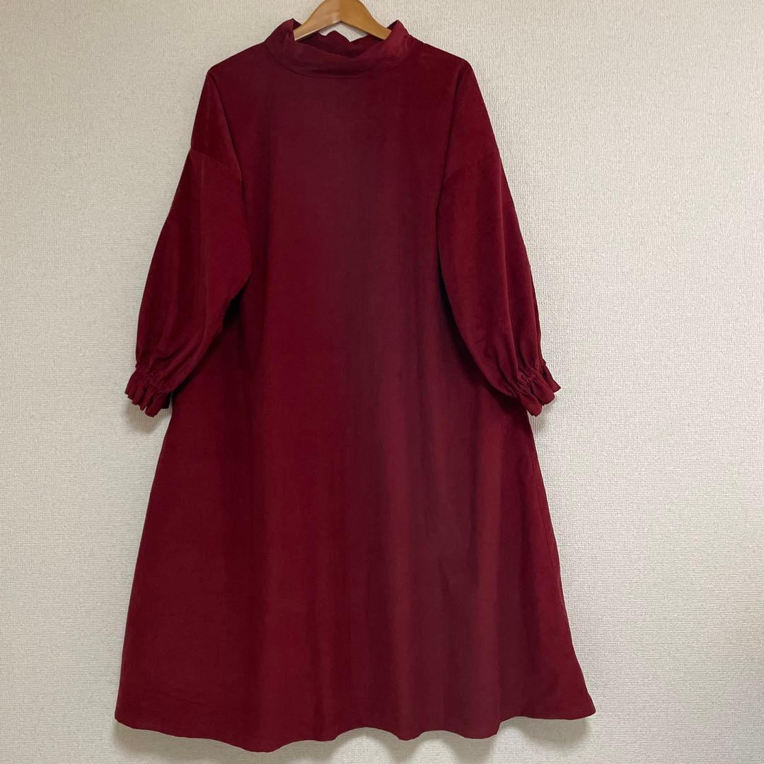 花*花様　コーデュロイ　ワンピース