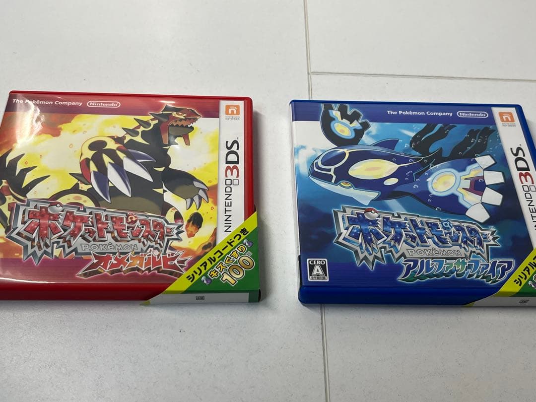 3DS ポケットモンスター オメガルビー アルファサファイア ダブルパック