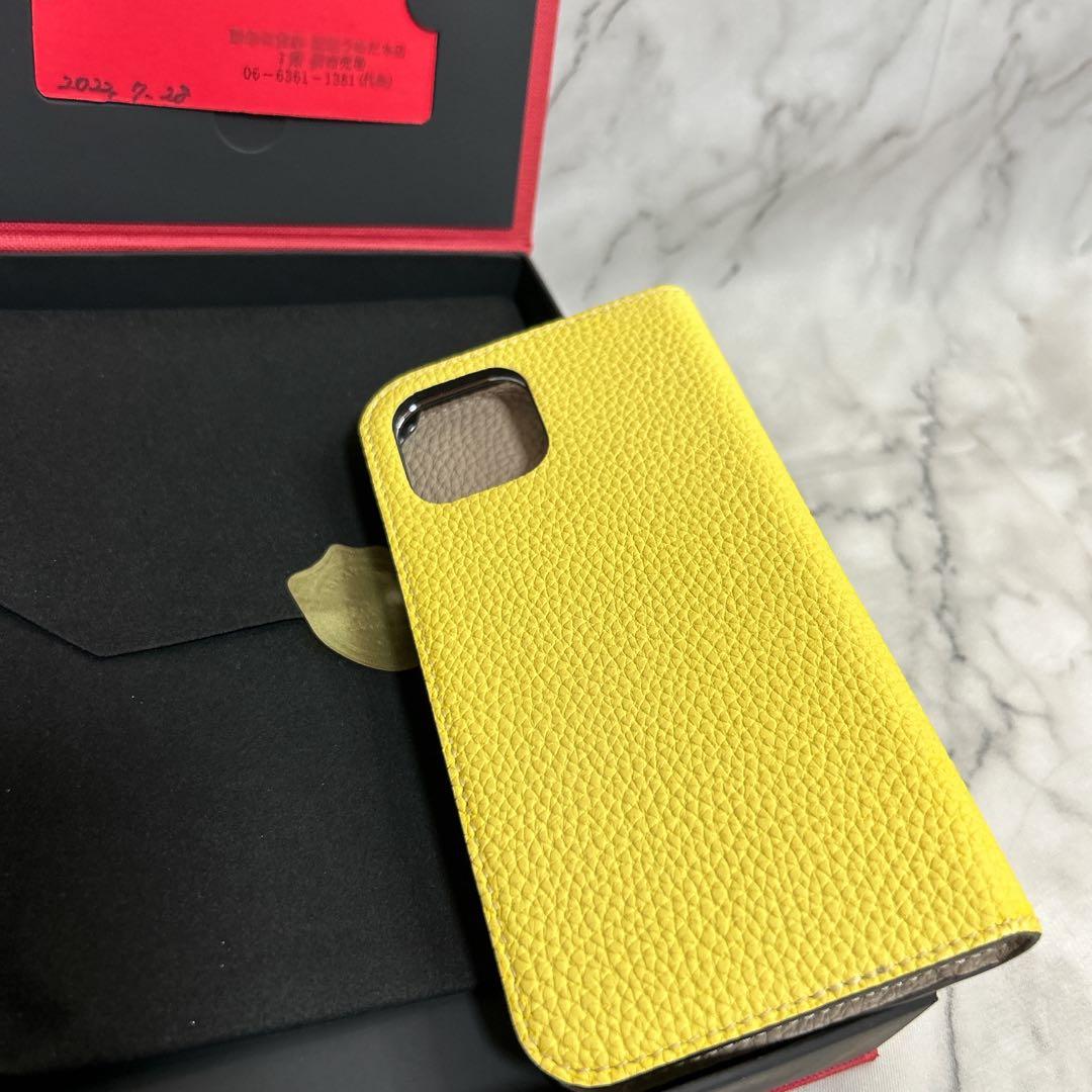 【限定カラー】ボナベンチュラ iPhone12/12Pro 手帳型 バイカラー