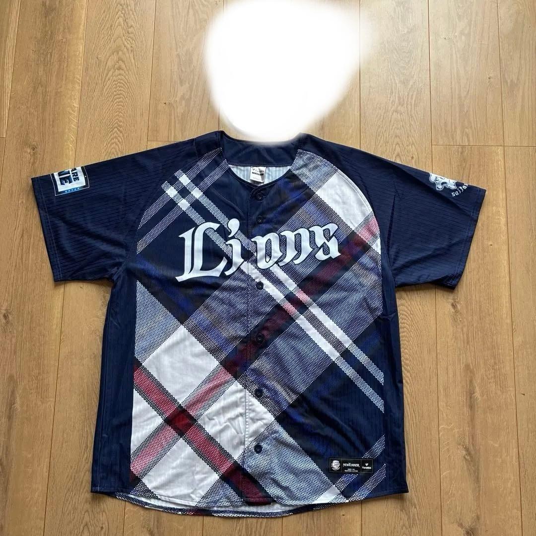 西武ライオンズ　ニューヨーカーコラボユニフォームのみ　中村剛也