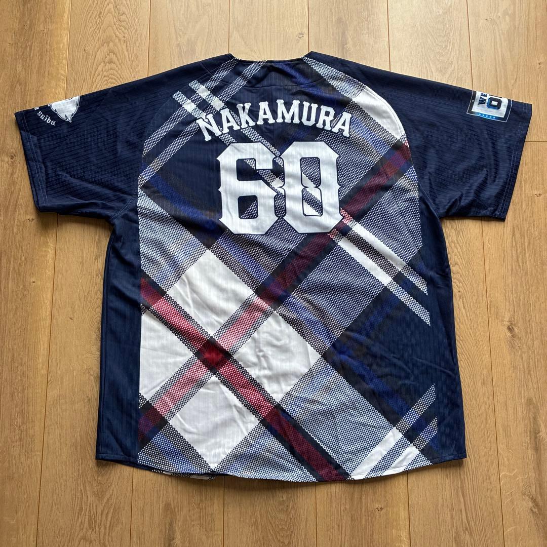 西武ライオンズ　ニューヨーカーコラボユニフォームのみ　中村剛也