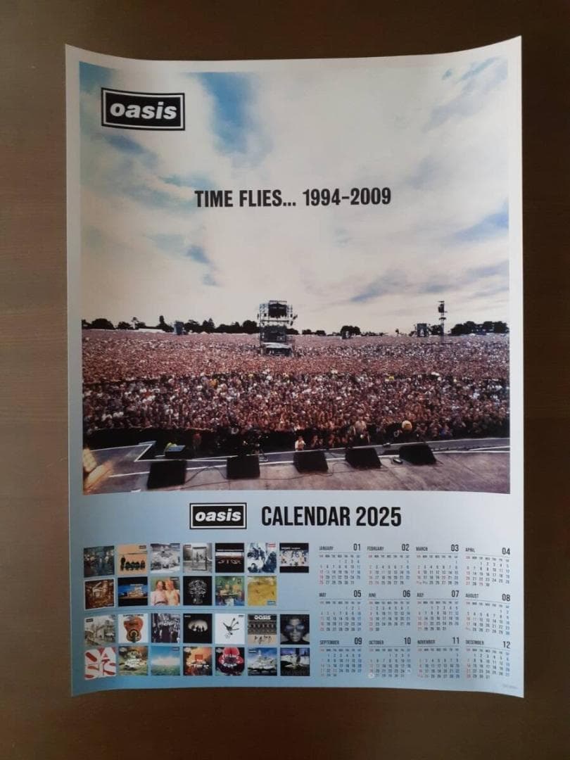 OASIS　Time Flies...1994-2009　限定CD + ポスター