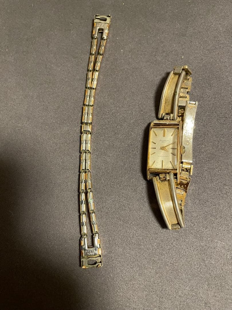 【激レア廃盤品】SEIKO 14K MT GFレディース　GF 換えベルト18K