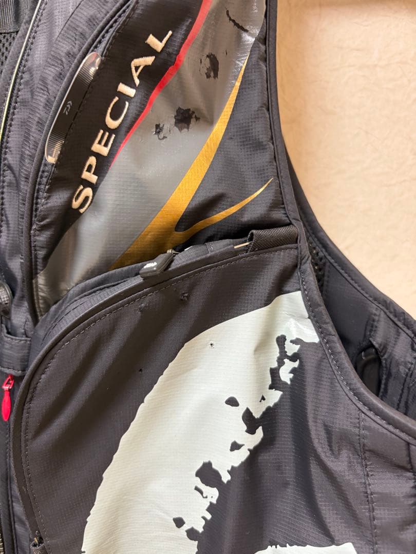 DAIWA SPECIAL 鮎ベスト　DV-1008 ブラック　Ｌサイズ