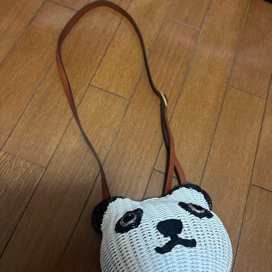 keora keora パンダかごバッグ シャンシャン　上野アドベン　新品未使用