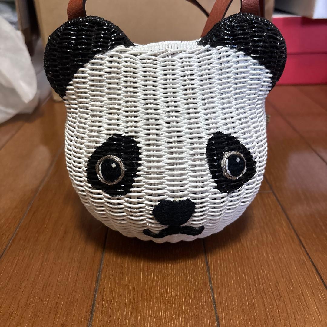 keora keora パンダかごバッグ シャンシャン　上野アドベン　新品未使用