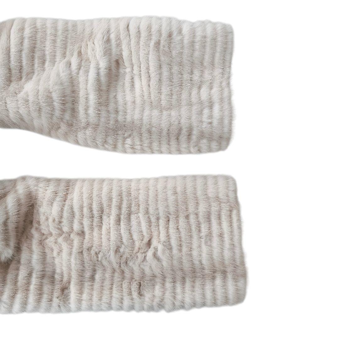 【美品 高級◎】総丈71 毛皮 ミンク ファーコート L 極暖 ゆったり