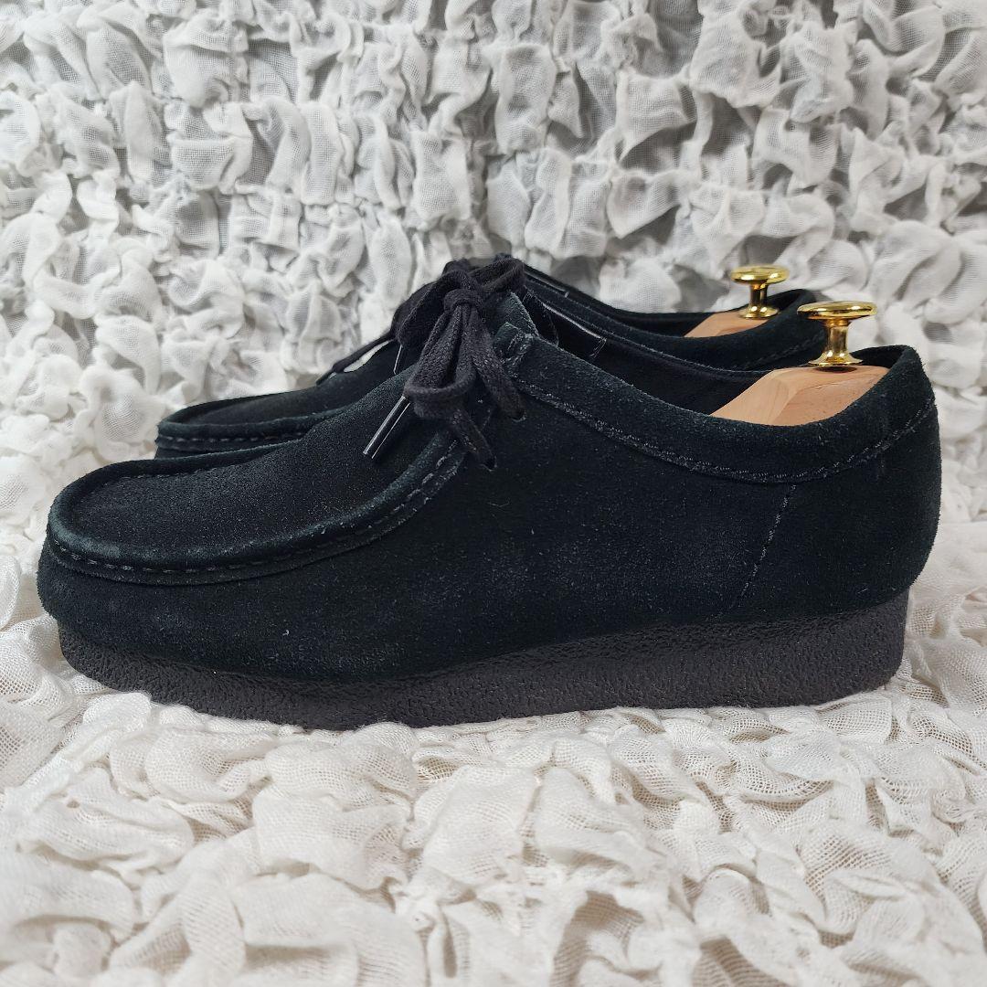 宇婆クラークス ワラビー エボ ウォータープルーフ スエード