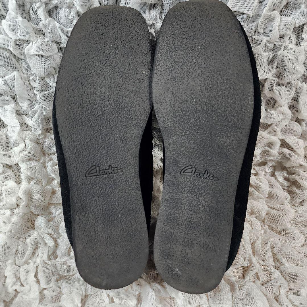 宇婆クラークス ワラビー エボ ウォータープルーフ スエード