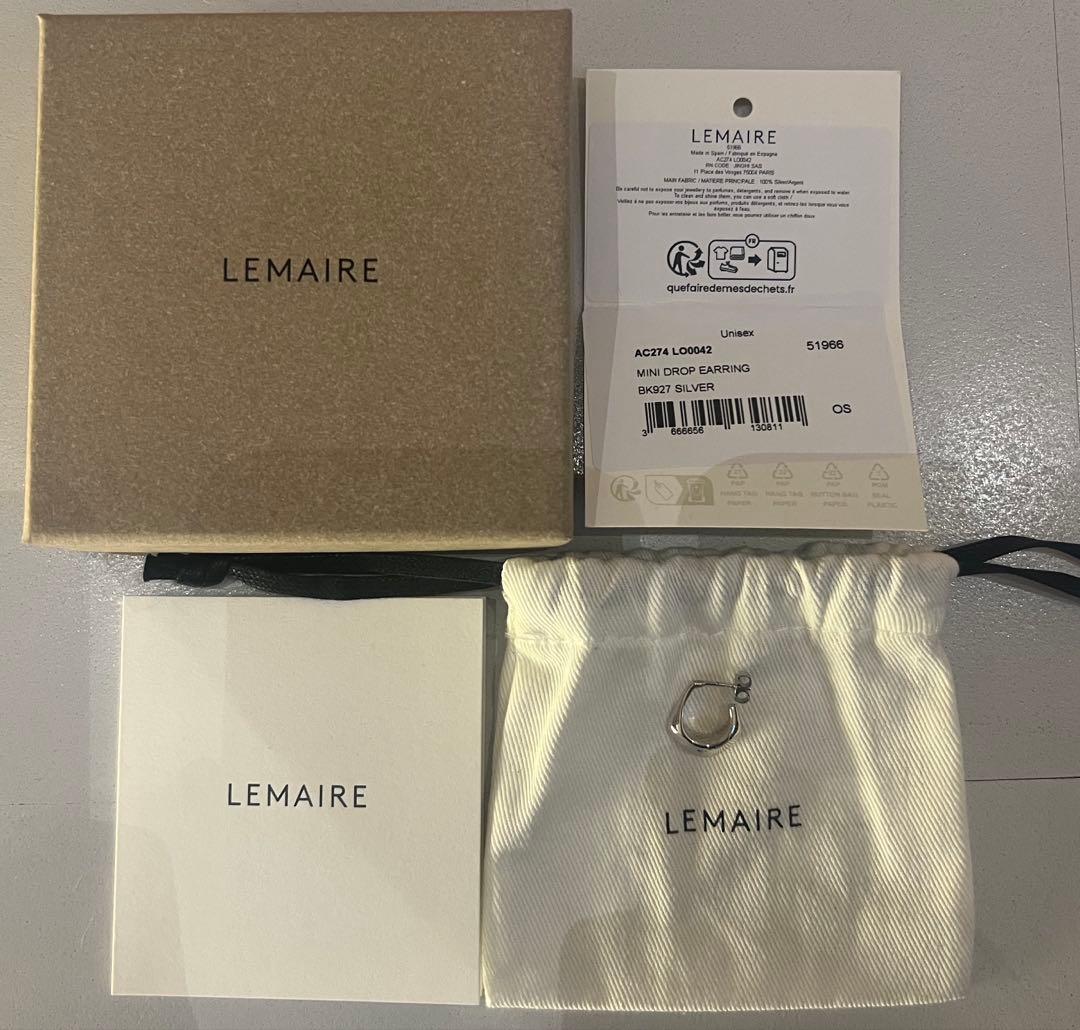 LEMAIRE Mini Drop シングルピアス