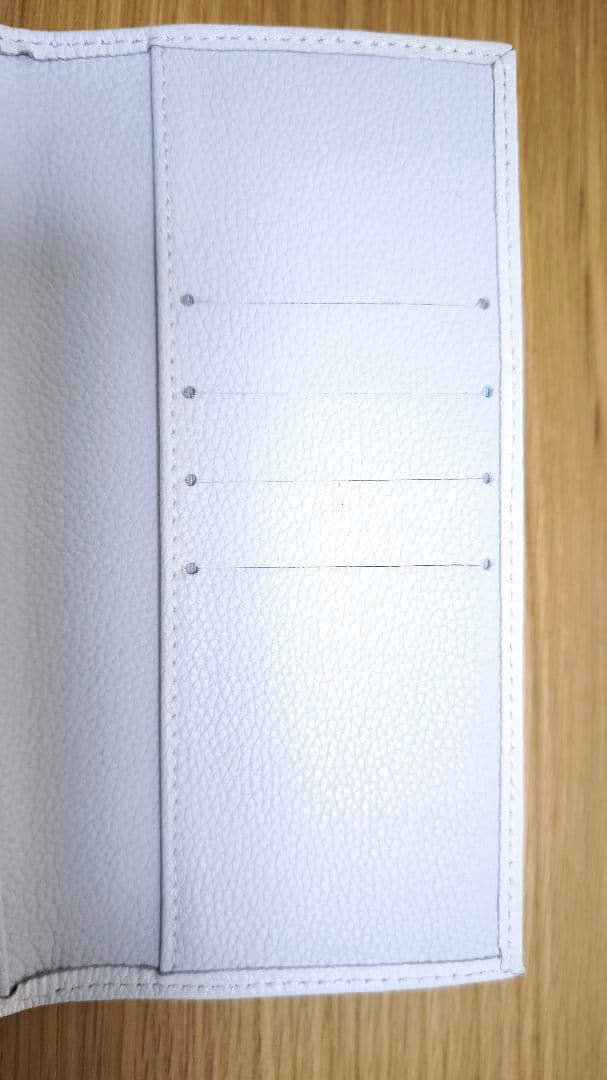 皇居　本革財布　ホワイト※専用箱なし