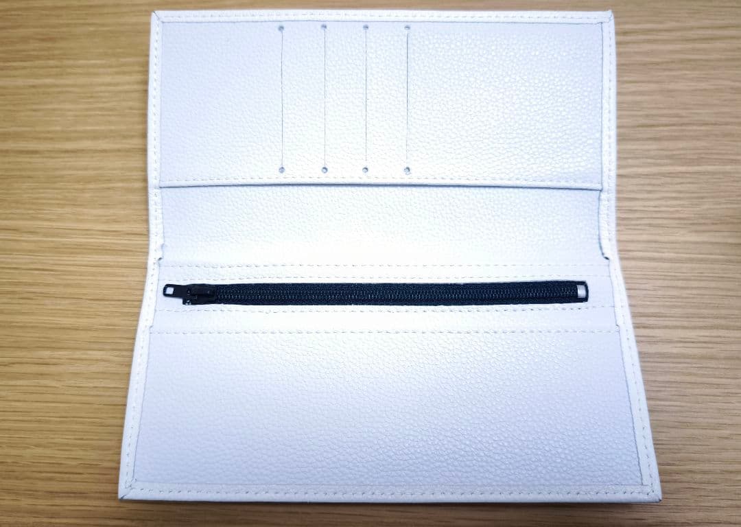 皇居　本革財布　ホワイト※専用箱なし