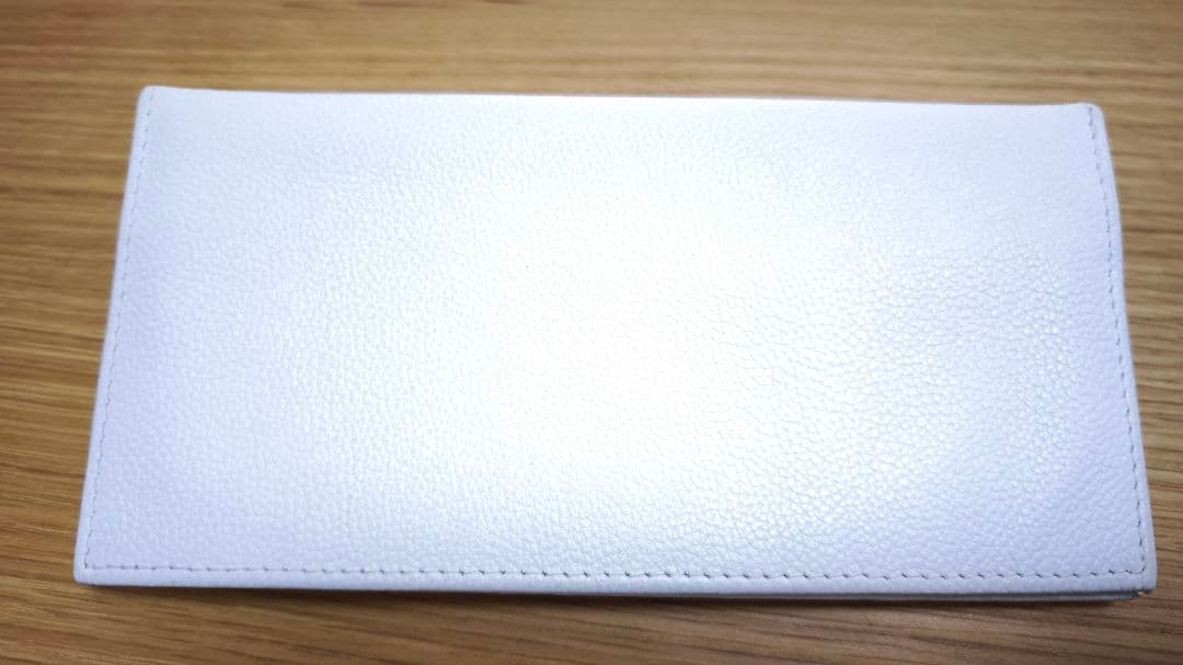 皇居　本革財布　ホワイト※専用箱なし