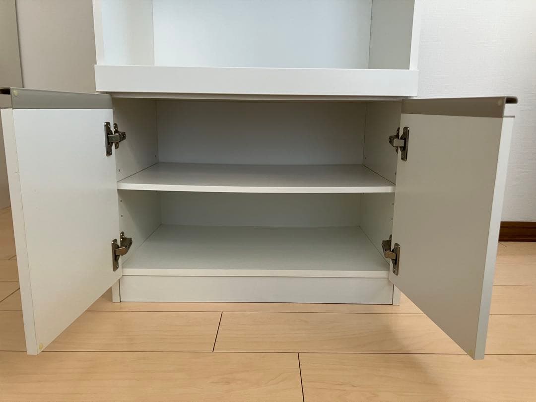 ニトリ レンジ台 フォルムN RE9060WH ホワイト キッチン収納