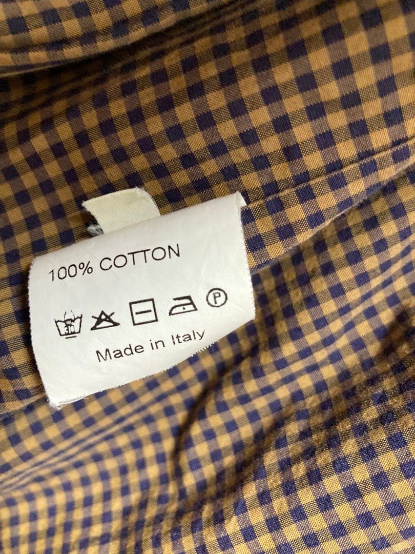 a.b apuntob ブラウン ノーカラー　コットン　ジャケットコート