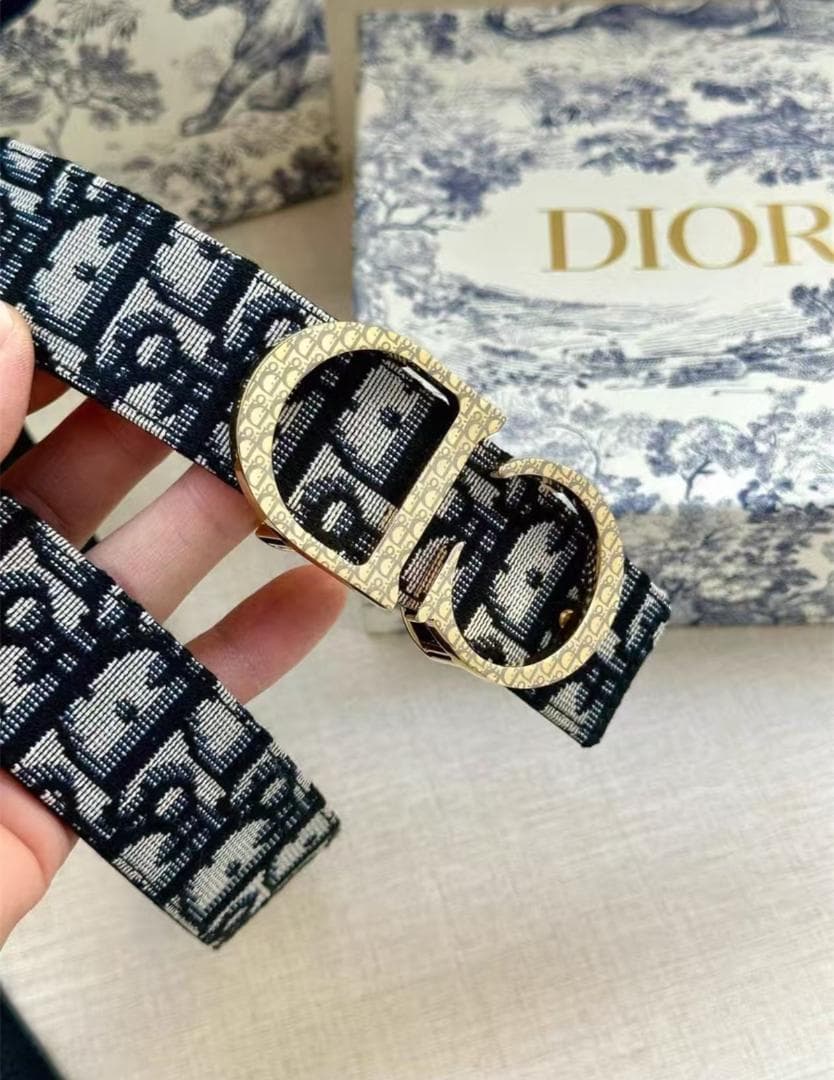 Dior カモフラージュ柄 ベルト 90cm