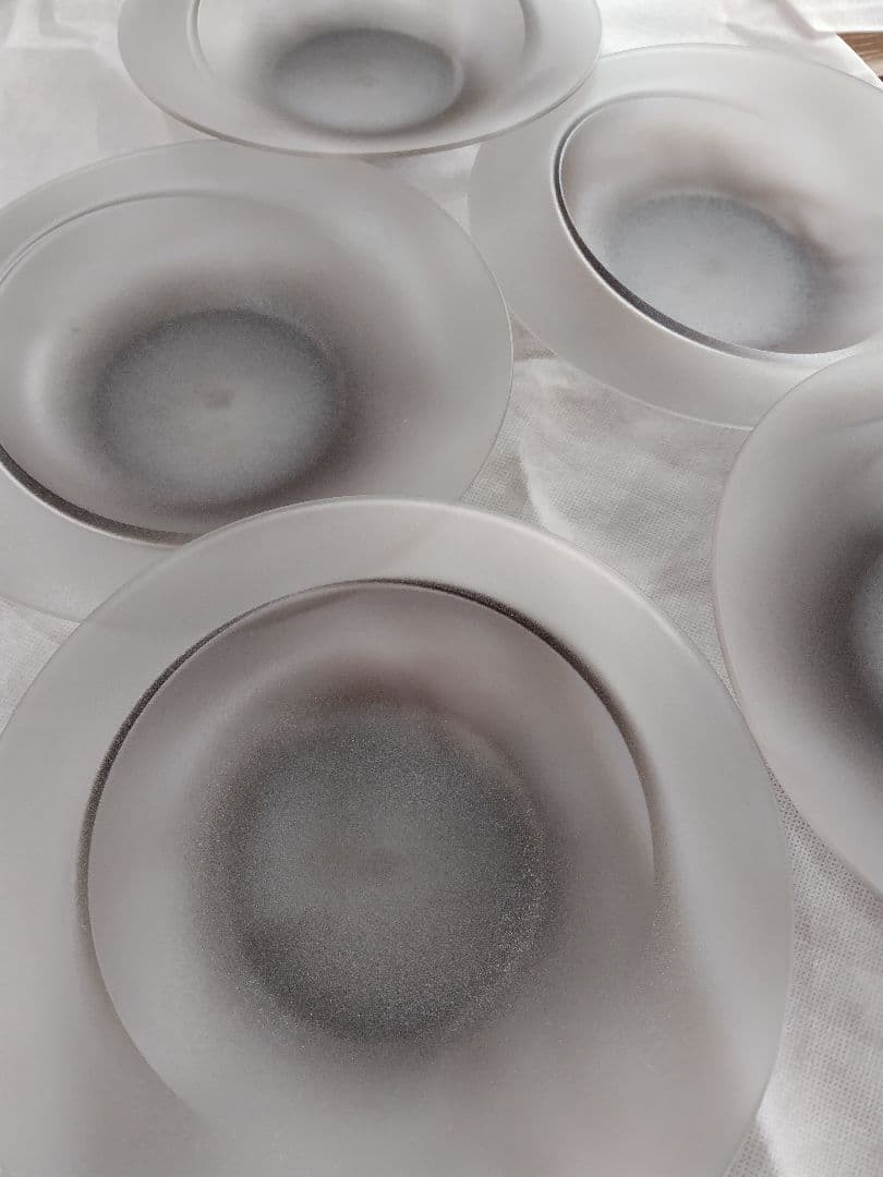 ARAS エイラス 深皿スクープ 5枚 フロストグレー 新品豆皿スクープ2枚