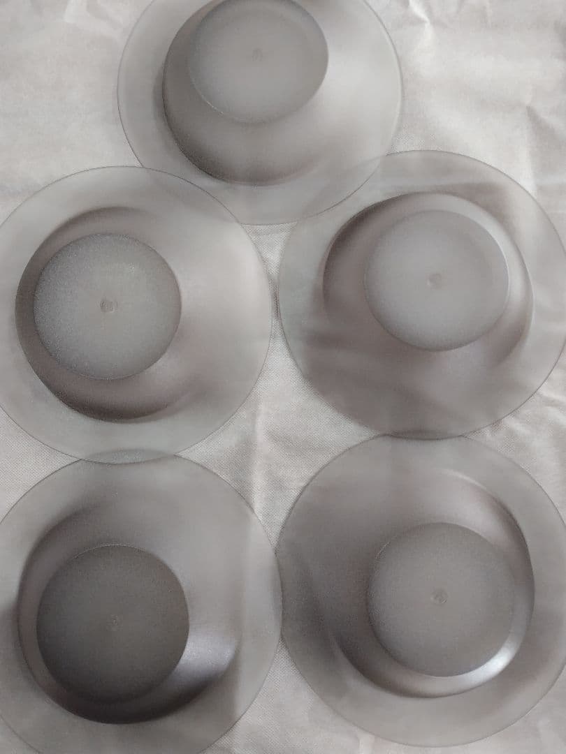 ARAS エイラス 深皿スクープ 5枚 フロストグレー 新品豆皿スクープ2枚