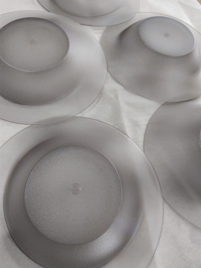 ARAS エイラス 深皿スクープ 5枚 フロストグレー 新品豆皿スクープ2枚