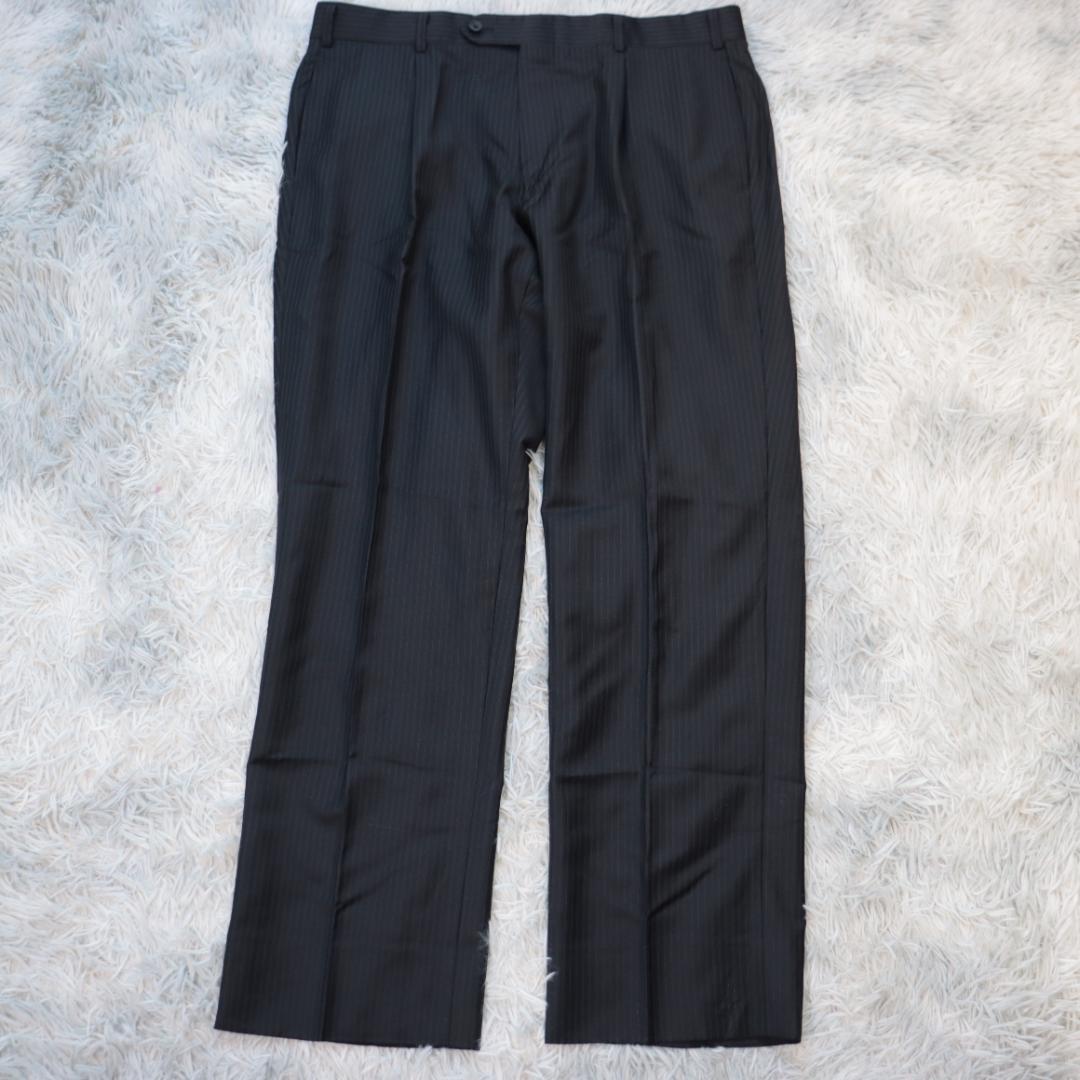 バーバリーロンドン✨セットアップスーツ　ＡＢ６　黒　ストライプ　Burberry