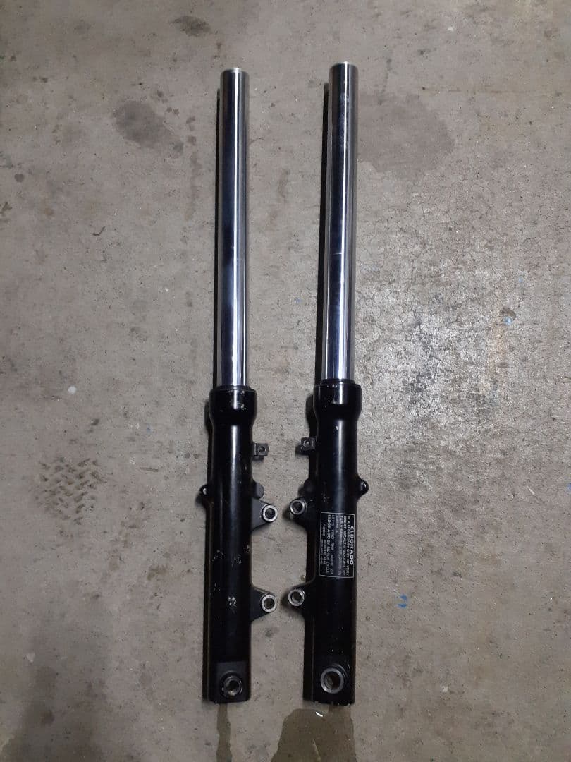 XJR400 4HM フロントフォーク　 キャリパー取付　100mm