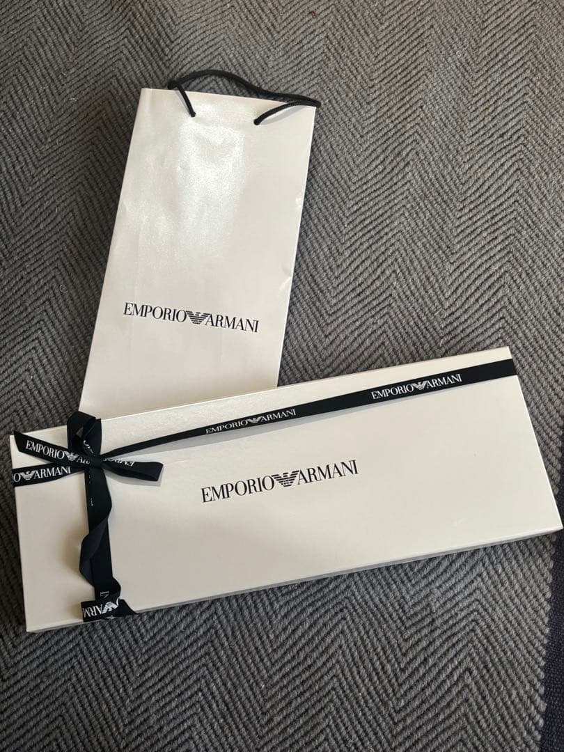 なななプレゼントにも新品未使用ラッピング済みエンポリオ・アルマーニネクタイ