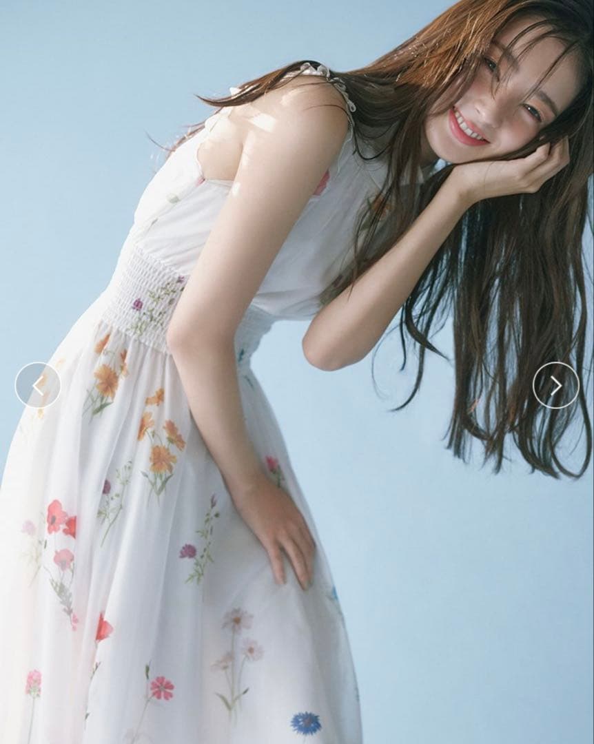 新品未使用‼️スナイデル　バックリボンシフォンワンピース