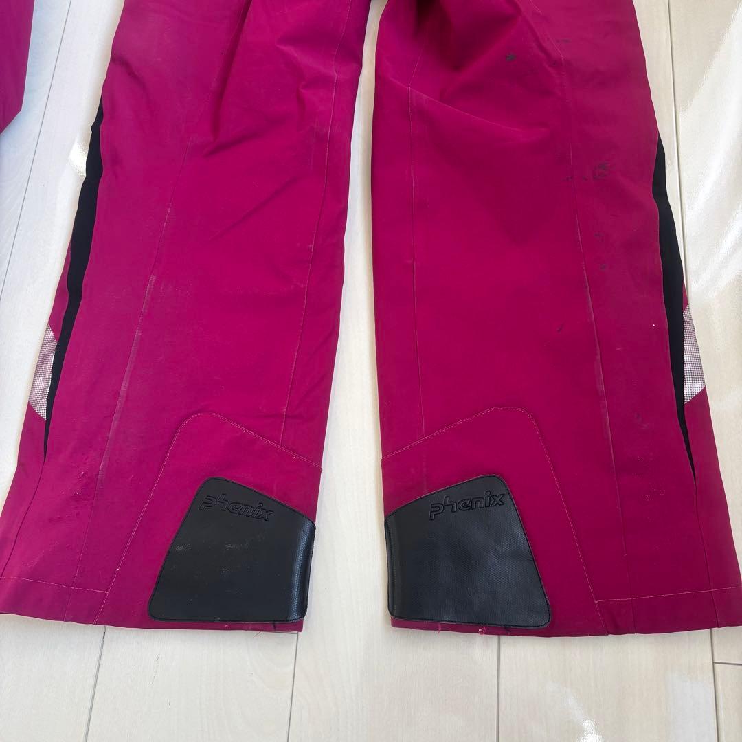 【訳あり】 phenix フェニックス メンズスキーウェア上下 L パープル