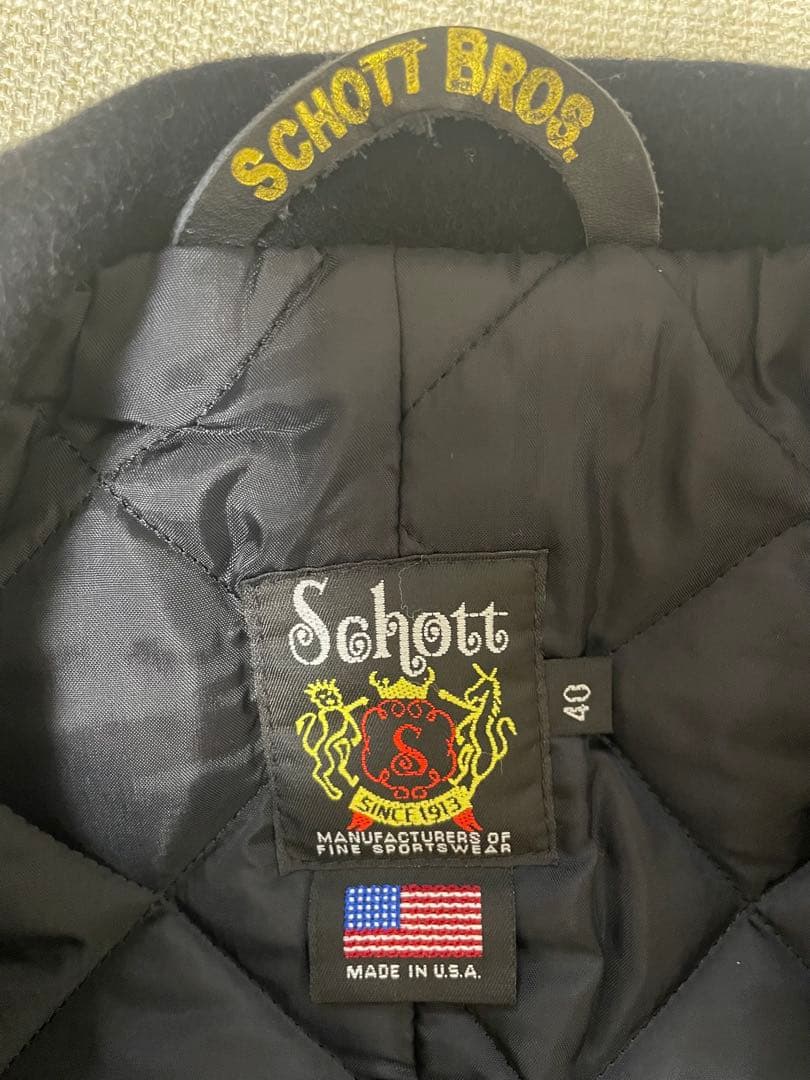 schottワンスター　ピーコート　ショット　USA製