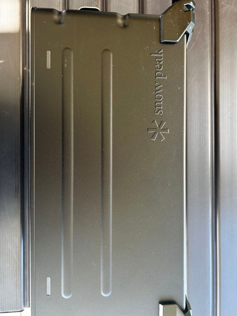 スノーピーク シェルフコンテナ25 ブラック　2個セット