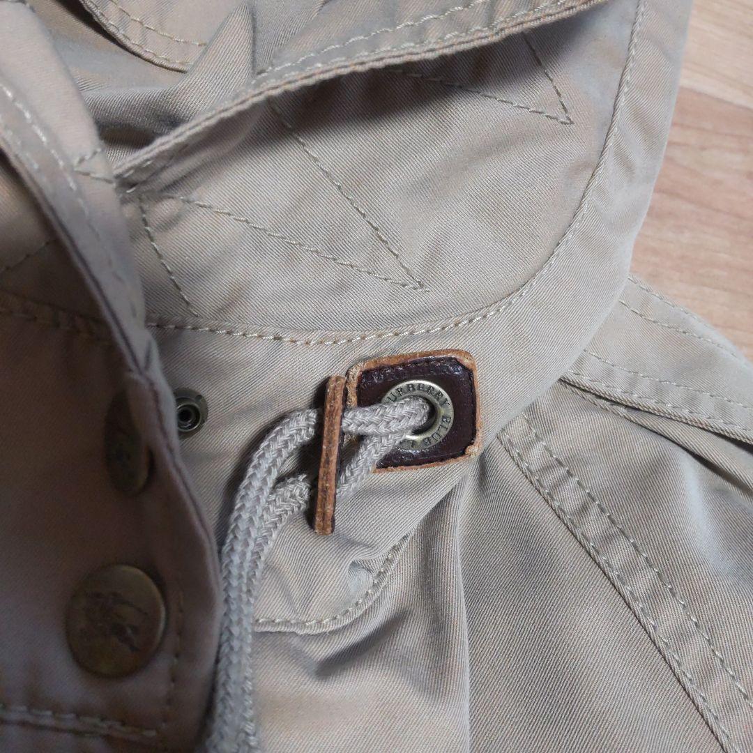 BURBERRY BLUE LABEL フード付きポンチョ★超美品★38