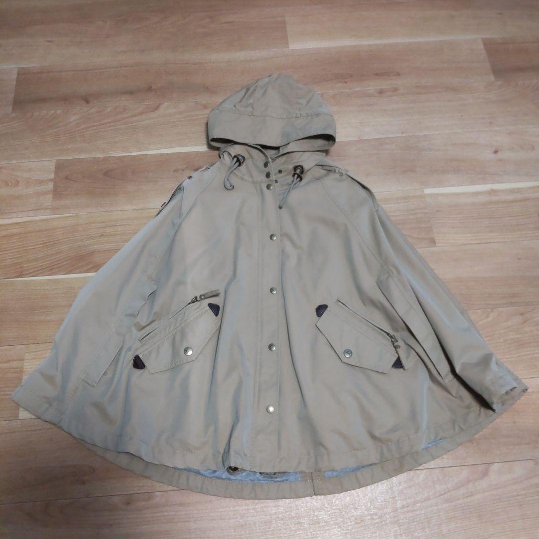 BURBERRY BLUE LABEL フード付きポンチョ★超美品★38