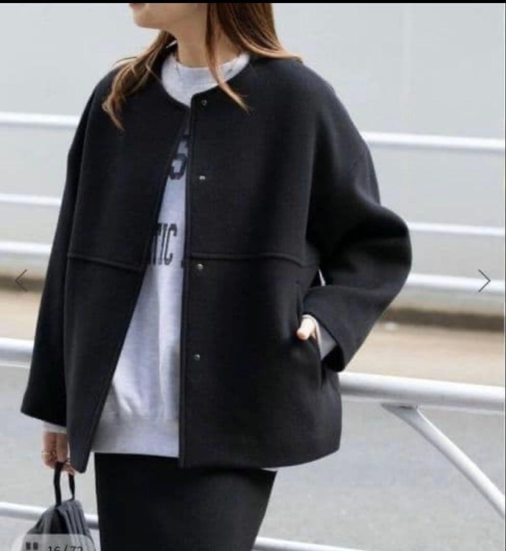 ジャーナルスタンダード スーパー140ビーバーノーカラー