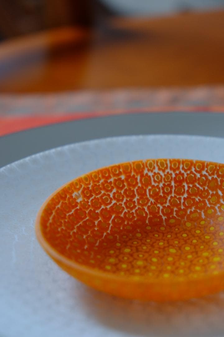 ミルフィオリ ムラーノガラス ヴェネチアングラス/小皿/江波冨士子/田子美紀