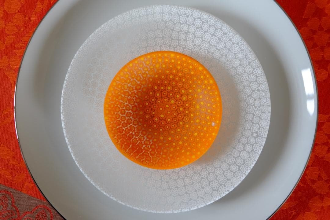 ミルフィオリ ムラーノガラス ヴェネチアングラス/小皿/江波冨士子/田子美紀